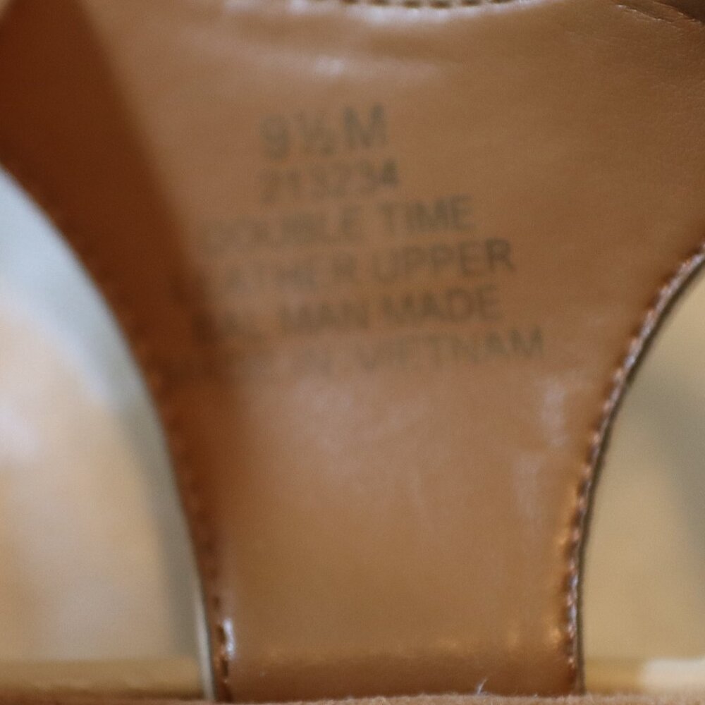 Bjorndal Double Time Off White Leather Upper Adjustable Sandals Size 9.5 - Picture 3 of 16